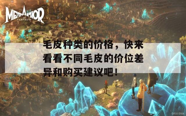 毛皮种类的价格，快来看看不同毛皮的价位差异和购买建议吧！