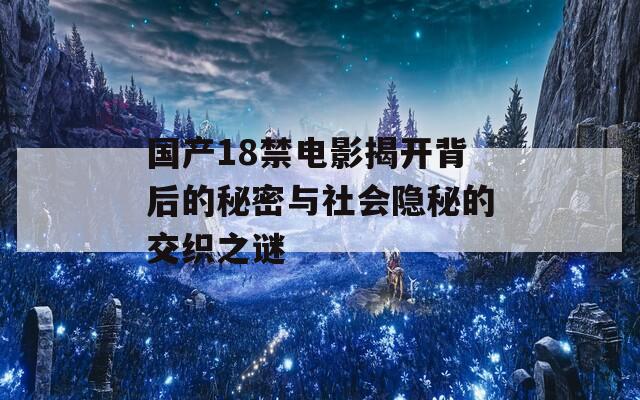 国产18禁电影揭开背后的秘密与社会隐秘的交织之谜