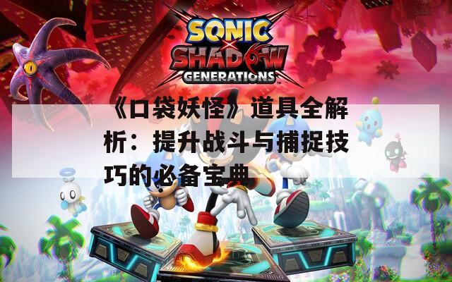 《口袋妖怪》道具全解析：提升战斗与捕捉技巧的必备宝典