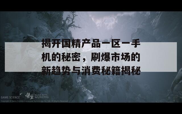 揭开国精产品一区一手机的秘密，刷爆市场的新趋势与消费秘籍揭秘