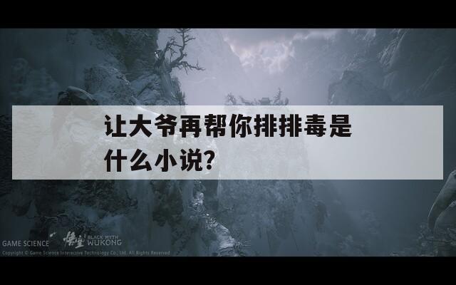 让大爷再帮你排排毒是什么小说？
