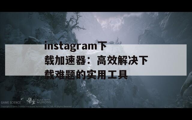instagram下载加速器：高效解决下载难题的实用工具