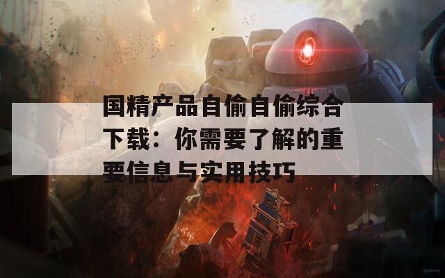 国精产品自偷自偷综合下载：你需要了解的重要信息与实用技巧
