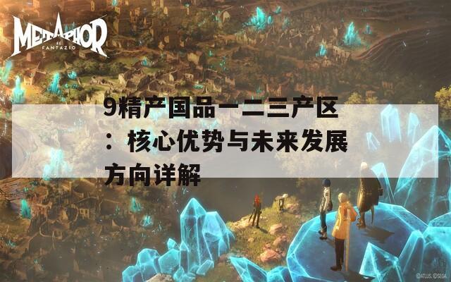 9精产国品一二三产区：核心优势与未来发展方向详解