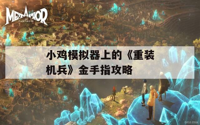 小鸡模拟器上的《重装机兵》金手指攻略