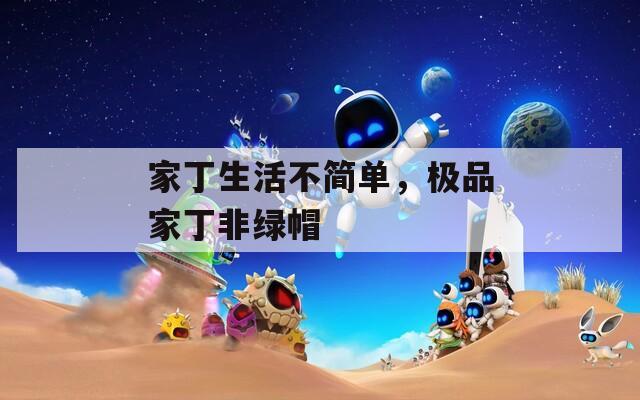 家丁生活不简单，极品家丁非绿帽