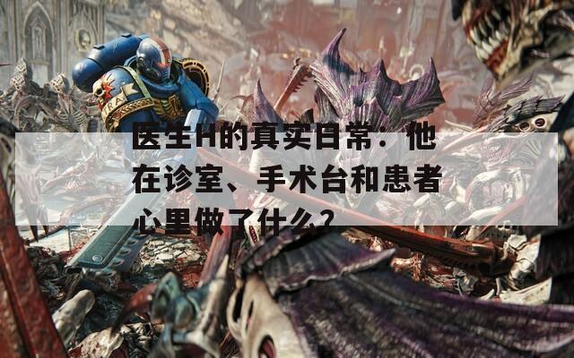医生H的真实日常：他在诊室、手术台和患者心里做了什么？