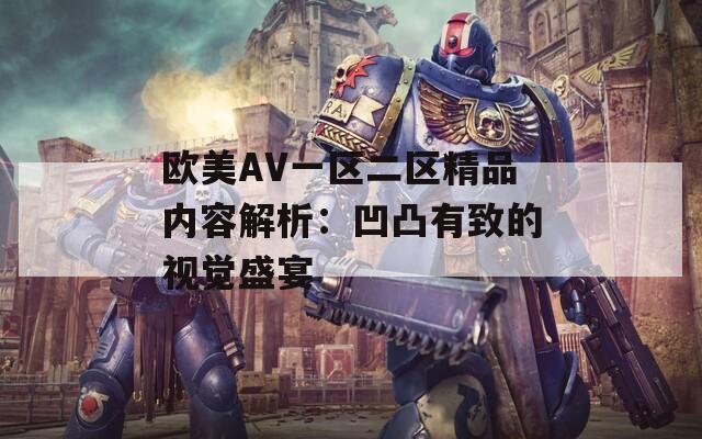 欧美AV一区二区精品内容解析：凹凸有致的视觉盛宴