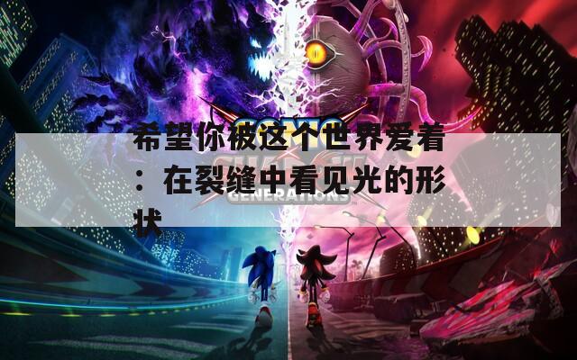 希望你被这个世界爱着：在裂缝中看见光的形状