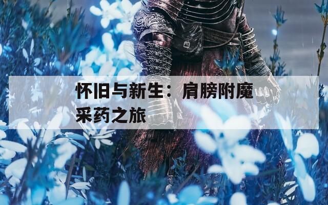 怀旧与新生：肩膀附魔采药之旅