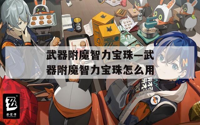 武器附魔智力宝珠—武器附魔智力宝珠怎么用