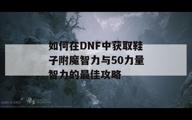 如何在DNF中获取鞋子附魔智力与50力量智力的最佳攻略