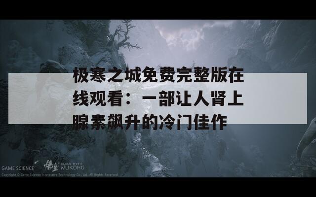 极寒之城免费完整版在线观看：一部让人肾上腺素飙升的冷门佳作